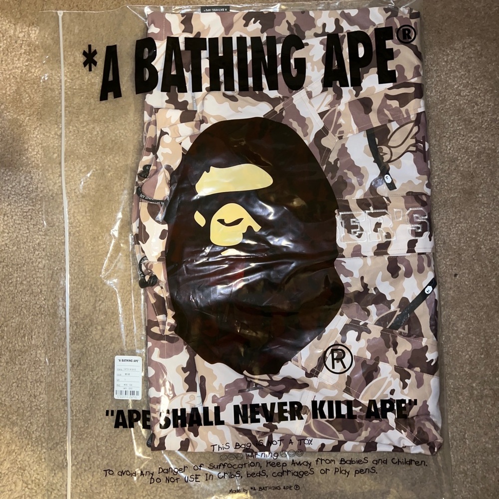 OVO BAPE WINTER JACKET LARGE